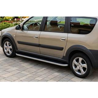 Sānu pakāpieni Tayga Grey (2 gab., alumīnijs) foto 3