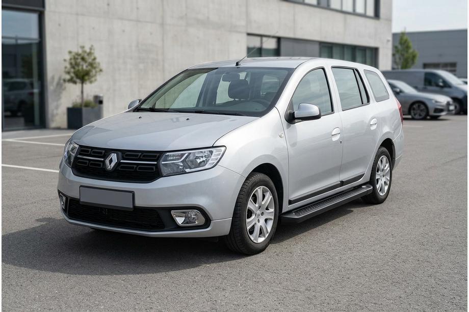 Dacia Logan MCV 2013–2020 Sānu sliekšņi Allmond Black (2 gab., alumīnijs) Image