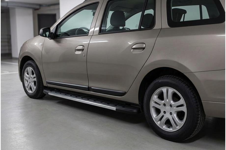 Dacia Logan MCV 2013–2020 Sānu sliekšņi Duru (2 gab., alumīnijs) Image