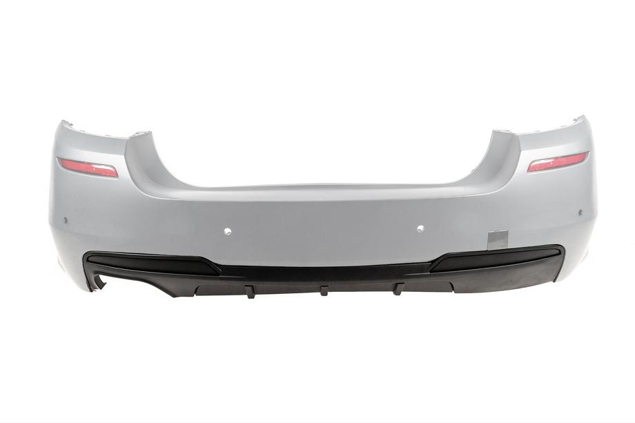 BMW 5. sērija F10/F11 2010–2016 Aizmugurējā bampera difuzors vienpusējam dubultajam izpūtējam (M-Performance) Image