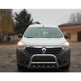 Priekšējais bullbar WT003 (nerūsējošais tērauds) foto 1