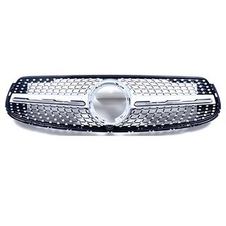 Priekšējā reste Diamond Silver (GLC 43 AMG/GLC 63 AMG/AMG-Line 2019-2022) Mercedes GLC Coupe C253 2016–2023 foto 2