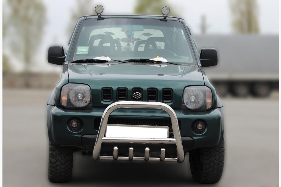 Suzuki Jimny 1998–2018 Kengurina stienis F2-01 (nerūsējošais tērauds) Image