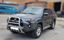 Toyota 4Runner 2009–2024 Kenguruaizsargs F1-50 (2014-2024, nerūsējošais tērauds) foto 3