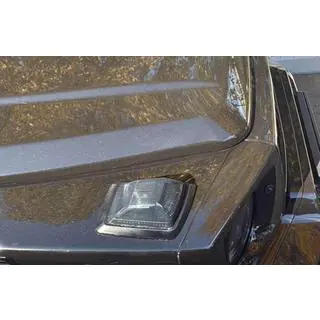 Pagrieziena rādītāji uz motora pārsega W464-Black V2 (2018-2022, 2 gab.) foto 3