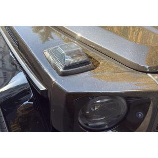 Pagrieziena rādītāji uz motora pārsega W464-Black V2 (2018-2022, 2 gab.)