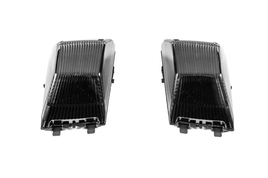 Mercedes G-Class W463 2018–2024 Pagrieziena rādītāji uz motora pārsega W464-Black V2 (2018-2022, 2 gab.) Foto 6