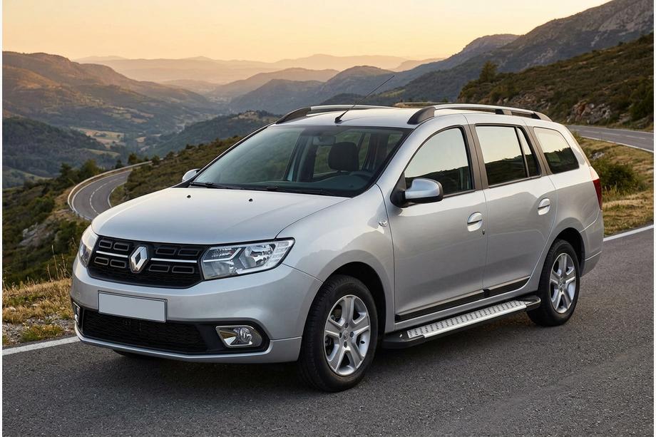 Dacia Logan MCV 2013–2020 Sānu sliekšņi X-5 tips (2 gab., alumīnijs) Image