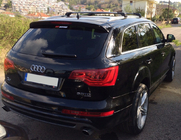 Audi Q7 2005–2015 Jumta šķērsstieņi integrētiem jumta reliņiem ar atslēgas slēdzeni WingCarrier V2 (2 gab.) foto 20