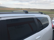 Renault Lodgy 2013–2022 Jumta šķērsstieņi integrētiem jumta reliņiem ar atslēgas slēdzeni WingCarrier V2 (2 gab.) foto 20