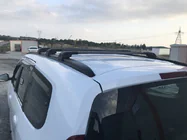 Dacia Lodgy 2012–2022 Jumta šķērsstieņi integrētiem jumta reliņiem ar atslēgas slēdzeni WingCarrier V2 (2 gab.) foto 26