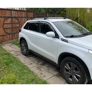 Jumta šķērsstieņi integrētiem jumta reliņiem ar atslēgas slēdzeni WingCarrier V2 (2 gab.) Suzuki Vitara 2015– foto 2