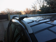 Hyundai IX-35 2010–2015 Jumta šķērsstieņi integrētiem jumta reliņiem ar atslēgas slēdzeni WingCarrier V2 (2 gab.) foto 1