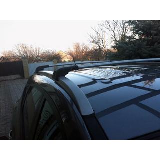 Jumta šķērsstieņi integrētiem jumta reliņiem ar atslēgas slēdzeni WingCarrier V2 (2 gab.) foto 1
