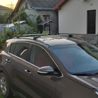 Kia Sportage 2015–2021 Jumta šķērsstieņi integrētiem jumta reliņiem ar atslēgas slēdzeni WingCarrier V2 (2 gab.) Melns foto 17