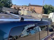 Lexus LX570/450d 2008–2022 Jumta šķērsstieņi integrētiem jumta reliņiem ar atslēgas slēdzeni WingCarrier V2 (2 gab.) Melns foto 19