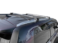 Lexus LX570/450d 2008–2022 Jumta šķērsstieņi integrētiem jumta reliņiem ar atslēgas slēdzeni WingCarrier V2 (2 gab.) Melns foto 20