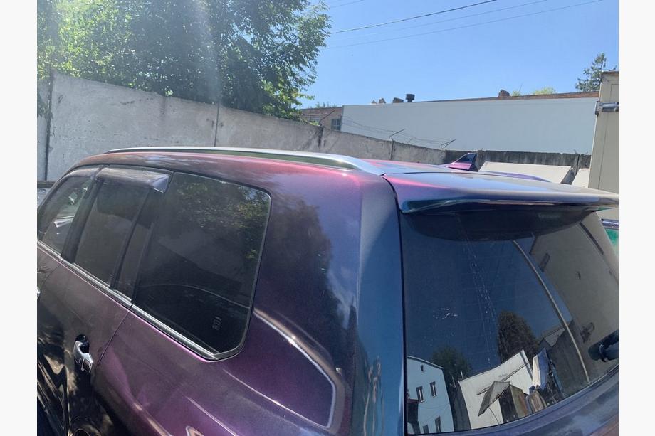 Lexus LX570/450d 2008–2022 Jumta šķērsstieņi integrētiem jumta reliņiem ar atslēgas slēdzeni WingCarrier V2 (2 gab.) Melns Image