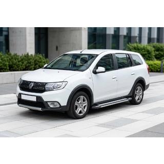 Sānu pakāpieni Rainbow (2 gab., alumīnijs) Renault Logan MCV 2013–2022 foto 1