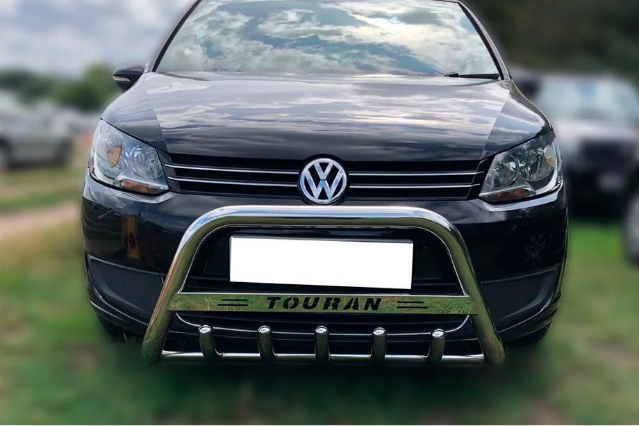 Volkswagen Touran 2010–2015 Kengurins (nerūsējošais tērauds) 60 mm, bez uzraksta Image