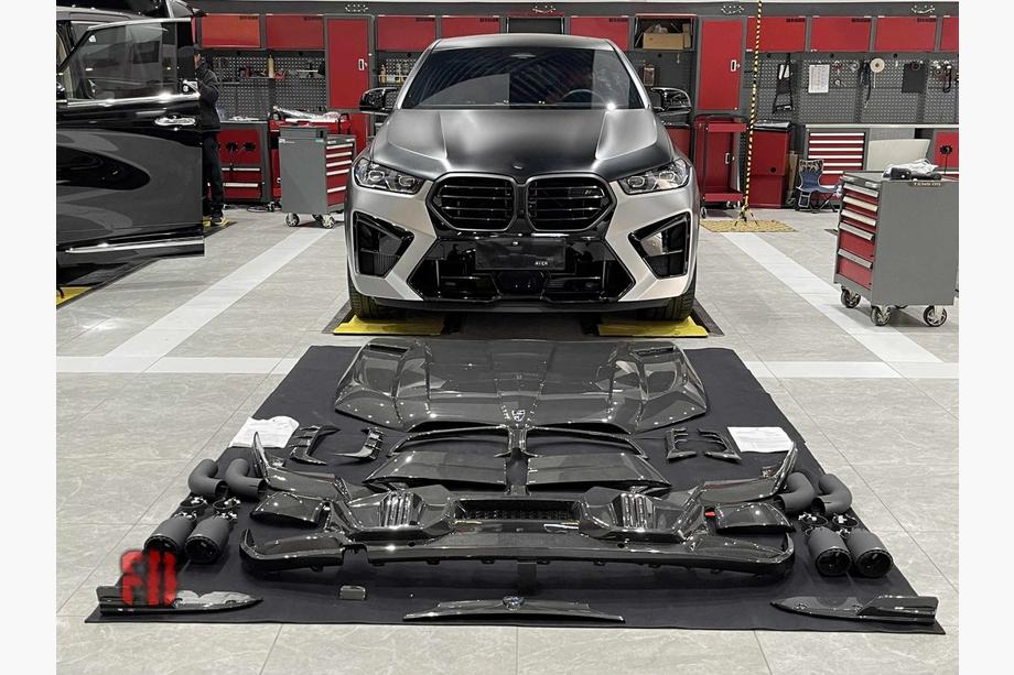 BMW X6 G06 2019–2027 Virsbūves komplekts X6M F96 LRT-Design Carbon (2023+) Foto 1