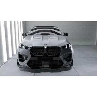 LU-Design Carbon virsbūves komplekts X6M F96 (2023+) foto 1