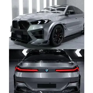 LU-Design Carbon virsbūves komplekts X6M F96 (2023+) foto 3
