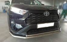 Toyota Rav 4 2019–2025 Priekšējais aizsargstienis F3-10 (nerūsējošais tērauds) foto 1