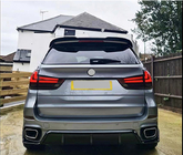 BMW X5 F15 2013–2018 Black Warrior virsbūves komplekts (M-Sport) foto 6