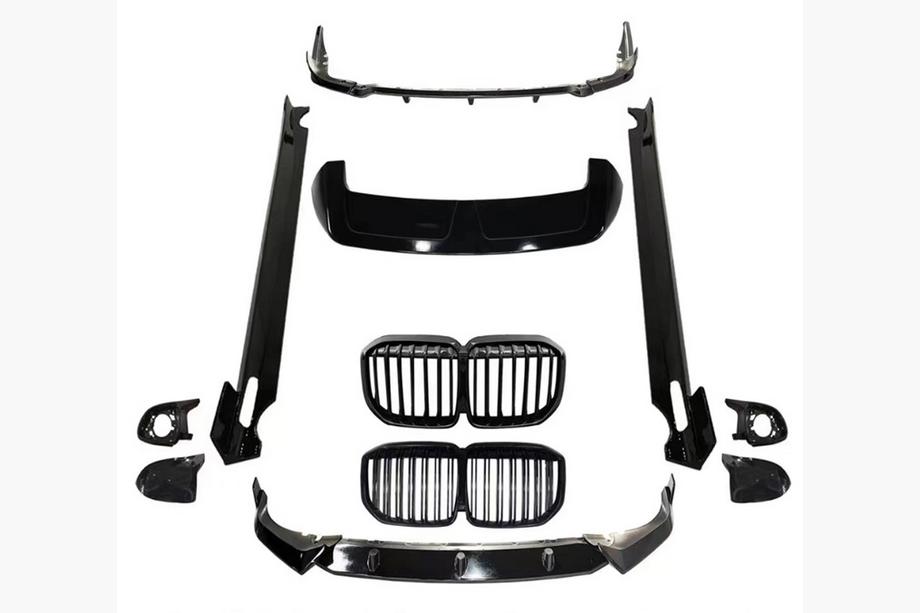 BMW X7 G07 2019– Warrior Black virsbūves komplekts (M-Sport 2018-2022) Image