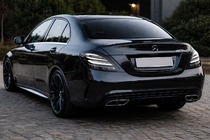 Mercedes C-class W205 2014–2021 Aizmugures lukturi BlackEdition V2 (2 gab.) foto 1
