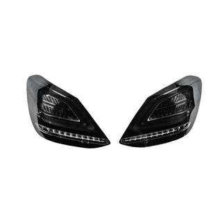 Aizmugures lukturi BlackEdition V2 (2 gab.) Mercedes C-сlass W205 2014–2021 foto 2