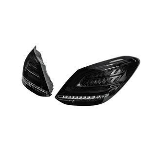 Aizmugures lukturi BlackEdition V2 (2 gab.) Mercedes C-сlass W205 2014–2021 foto 3