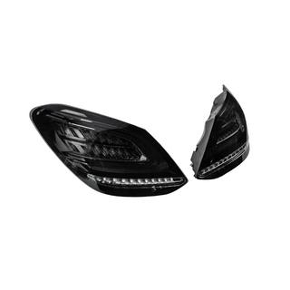 Aizmugures lukturi BlackEdition V2 (2 gab.) Mercedes C-сlass W205 2014–2021 foto 4
