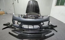 Porsche Boxster/Cayman 982 (718) 2016– GT4RS virsbūves bodykit komplekts (ABS + oglekļa šķiedra) foto 82