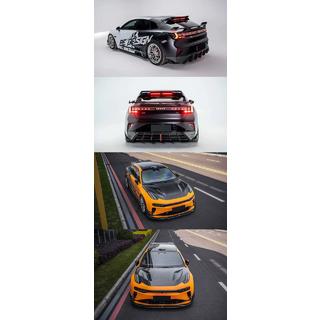 SRS-Style virsbūves bodykit komplekts (2024+, oglekļa šķiedra) foto 2