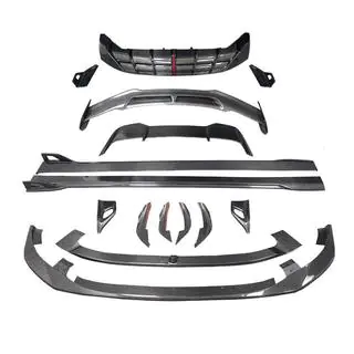 SRS-Style virsbūves bodykit komplekts (2024+, oglekļa šķiedra) Zeekr 001 2021– foto 3