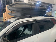 Dacia Duster 2024– Logu vēja deflektori ar hromētu līsti EuroCap (4 gab.) foto 2