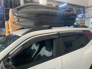 Renault Duster 2024– Logu vēja deflektori ar hromētu līsti EuroCap (4 gab.) foto 1