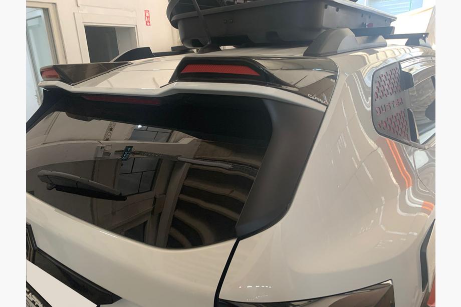 Renault Duster 2024– EuroCap spoileru uzlikas (2 gab., spīdīgi melnas) Foto 1