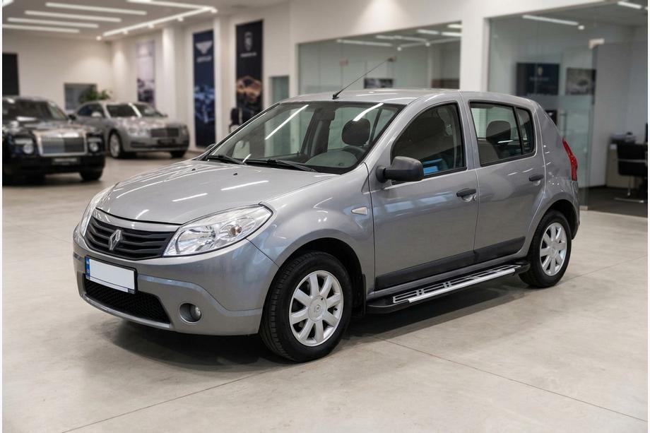 Dacia Sandero 2007–2013 Sānu sliekšņi Sunrise (2 gab., alumīnijs) Image