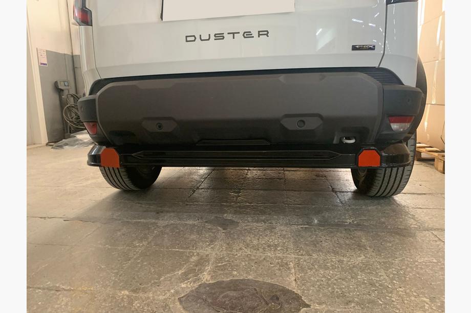 Dacia Duster 2024– Aizmugurējais difuzors EuroCap (ABS, spīdīgs) Image