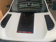 Renault Duster 2024– Motora pārsega uzlikas Eurocap (2 gab., ABS) foto 1