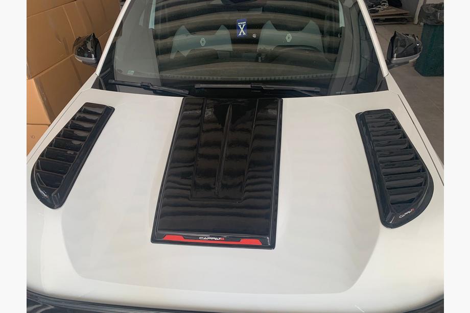 Renault Duster 2024– Motora pārsega uzlikas Eurocap (2 gab., ABS) Image