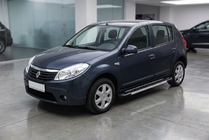 Dacia Sandero 2007–2013 Sānu pakāpieni RedLine V1 (2 gab., alumīnijs) foto 1