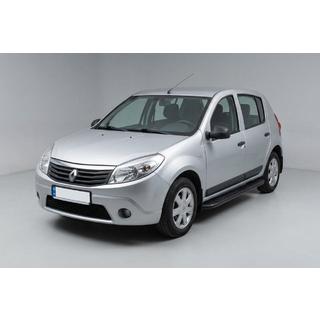 Sānu pakāpieni Bosphorus Black (2 gab., alumīnijs) Dacia Sandero 2007–2013 foto 1