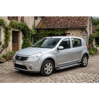 Sānu pakāpieni Rainbow (2 gab., alumīnijs) Dacia Sandero 2007–2013 foto 1