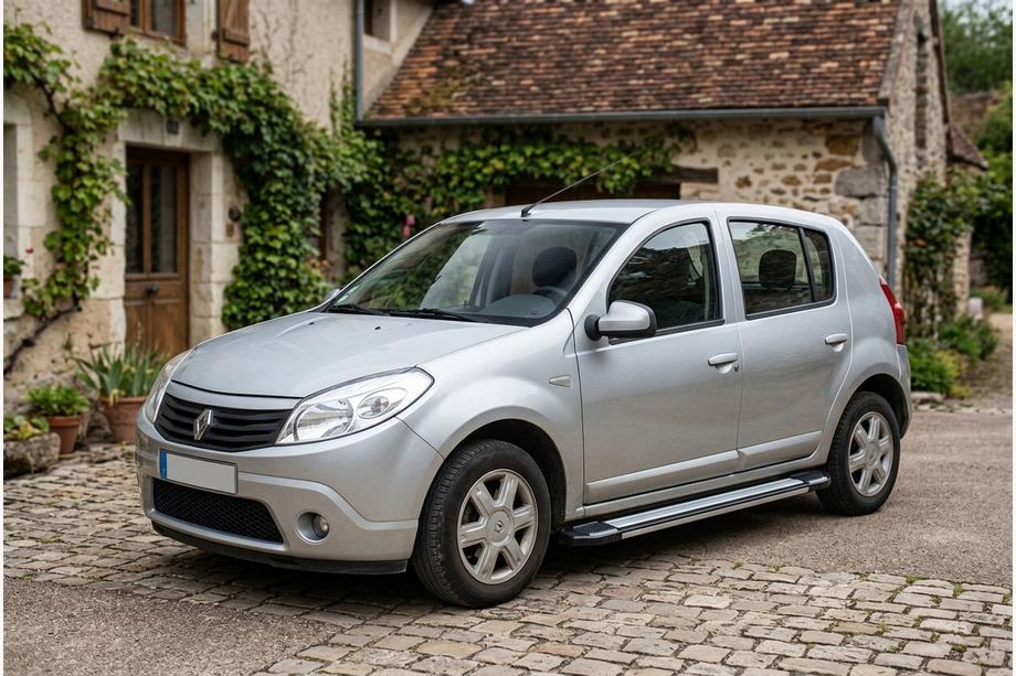 Dacia Sandero 2007–2013 Sānu pakāpieni Rainbow (2 gab., alumīnijs) Image