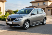 Dacia Sandero 2013–2020 Sānu pakāpieni RedLine V1 (2 gab., alumīnijs) foto 1