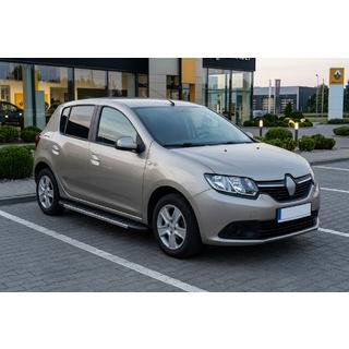 Sānu sliekšņi Duru (2 gab., alumīnijs) Dacia Sandero 2013–2020 foto 1